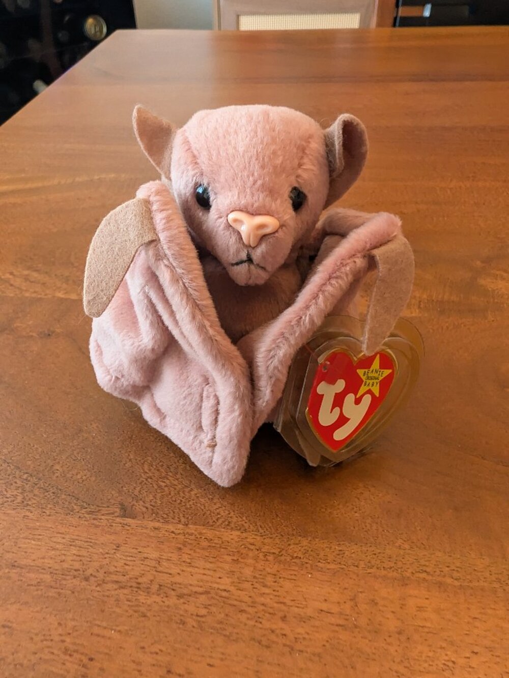 TY Beanie Baby “Batty” Bat 🦇 | 1997 Vintage Plush w/ Tag Protector